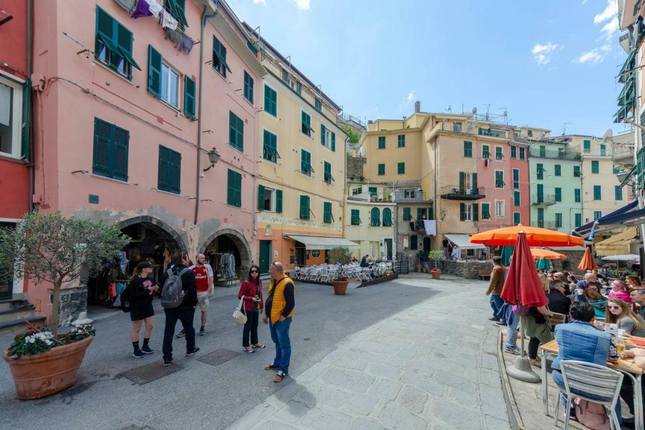 Joivy Light Flat With Great View, Cinque Terre Appartement Vernazza Buitenkant foto